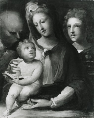 A. C. Cooper — Beccafumi Domenico - sec. XVI - Sacra Famiglia con san Michele Arcangelo — insieme